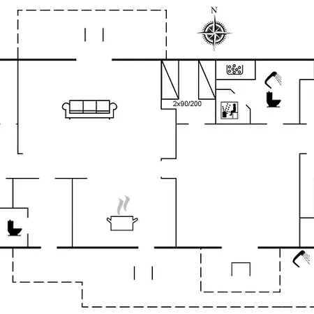 Finulf - 300m From The Sea By Interhome Prázdninový dům *
